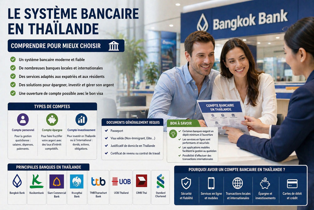 Banque et argent en Thaïlande