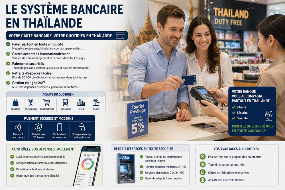 Guide banque et argent en Thaïlande