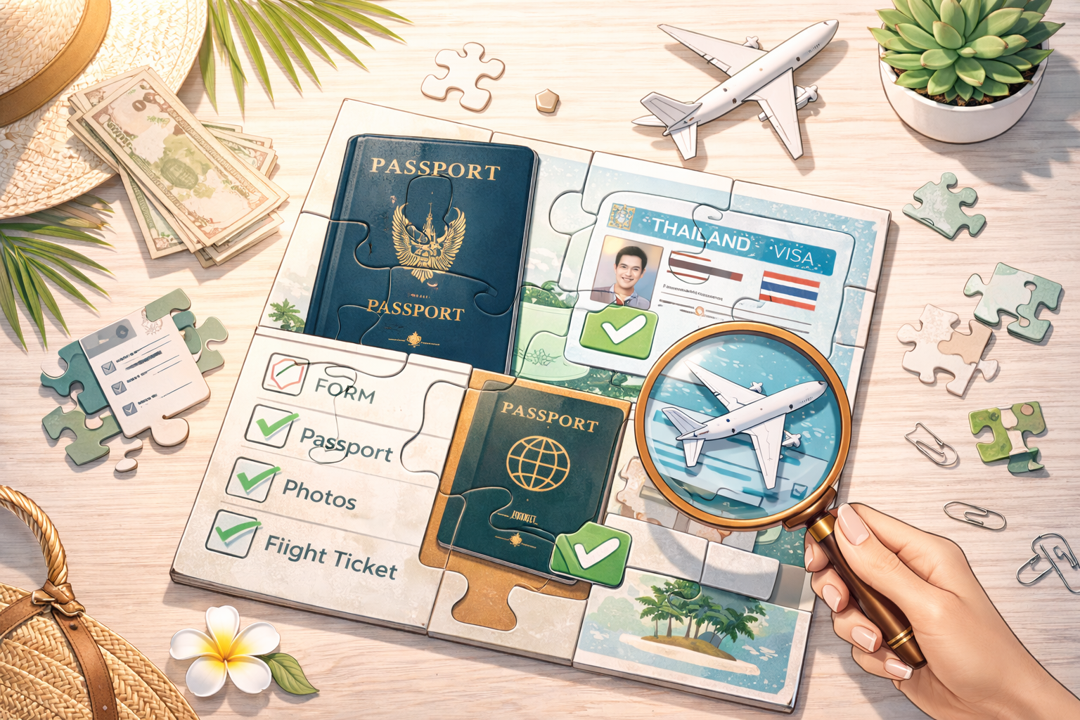 Préparer plus clairement son dossier de visa pour la Thaïlande