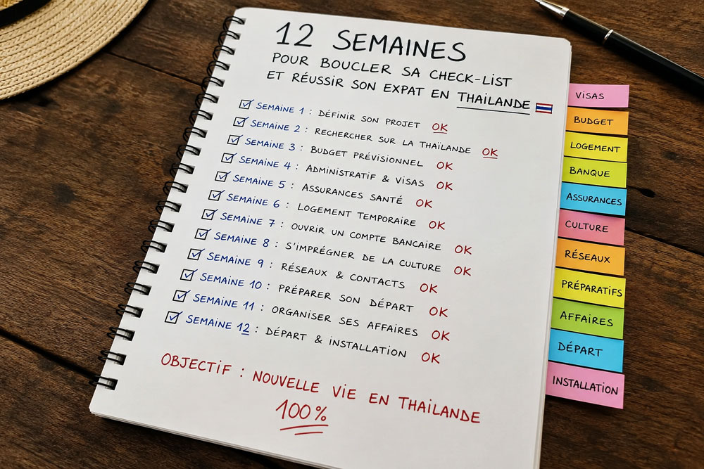 12 semaines pour boucler sa check-list et réussir son expat