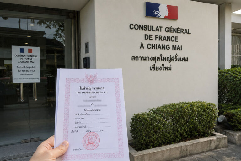 mariage franco-thai