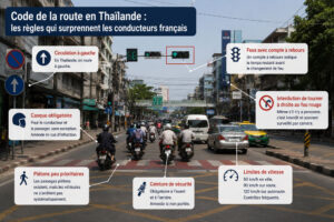 Code de la route en Thaïlande : les règles qui surprennent les conducteurs français