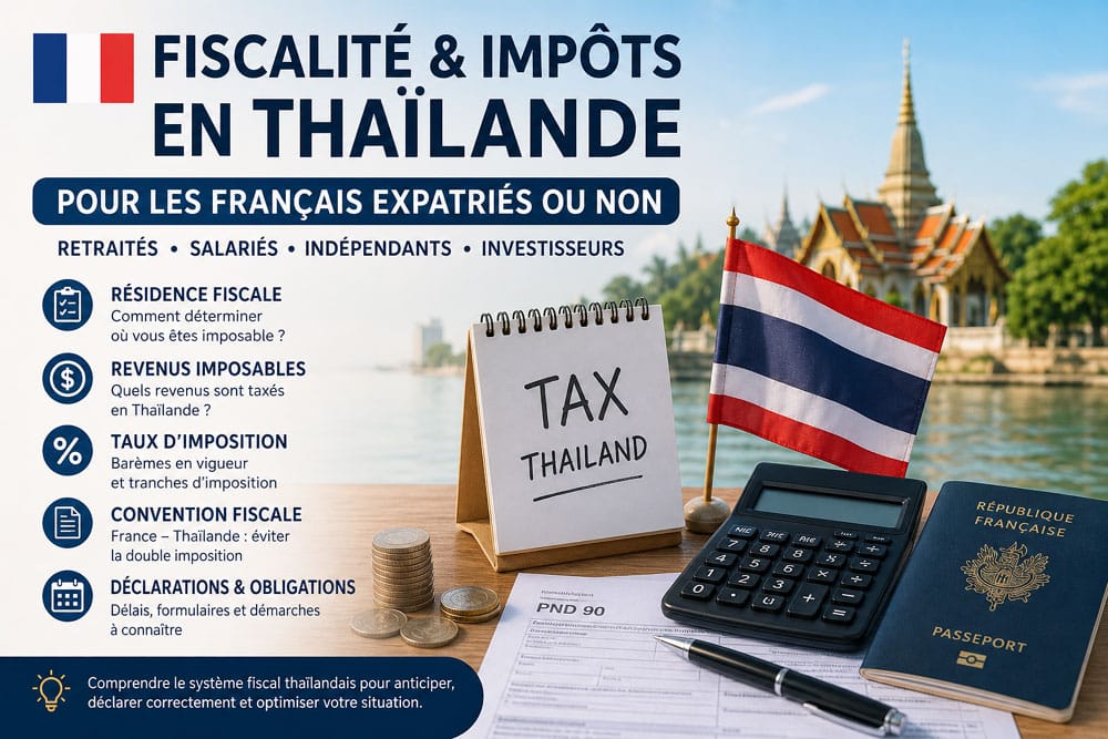 Fiscalité et impôts en Thaïlande pour Français et expatriés