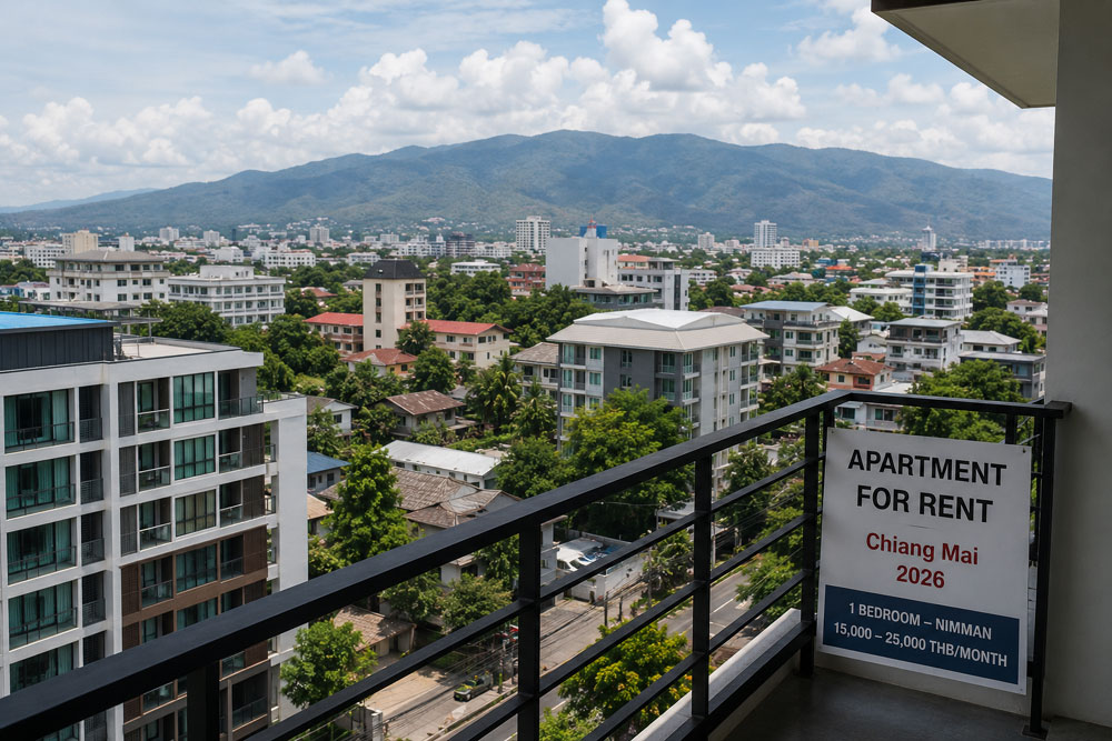 Louer un appartement à Chiang Mai : quartiers, prix 2026 et erreurs à éviter