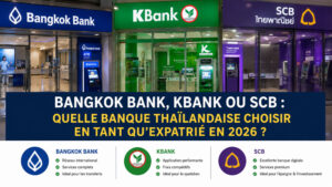 Bangkok Bank, KBank ou SCB : quelle banque thaïlandaise choisir en tant qu&rsquo;expatrié en 2026 ?