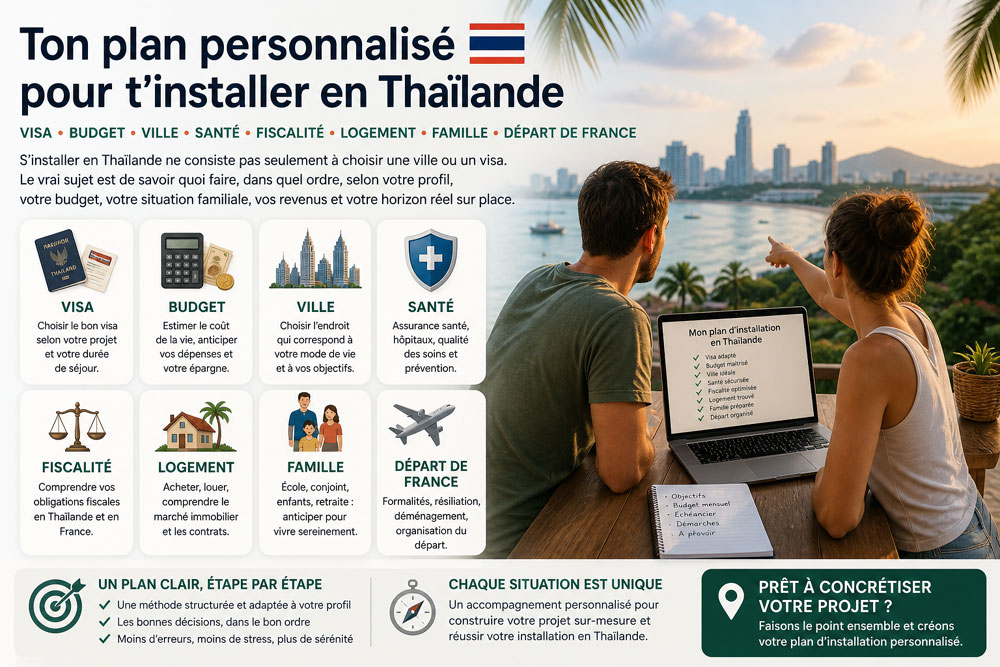Préparer son installation en Thaïlande de façon structurée