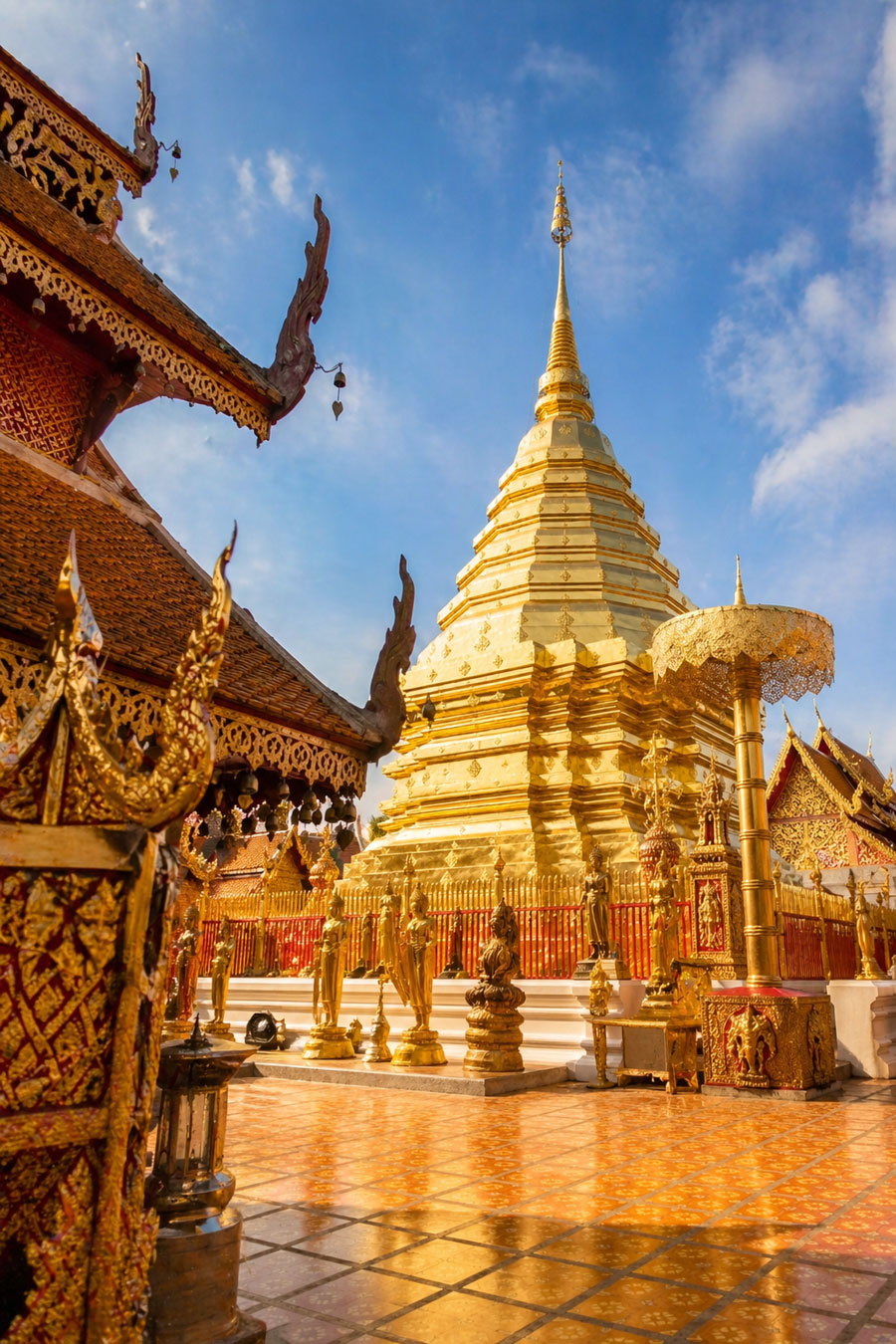 Temple bouddhiste en Thaïlande