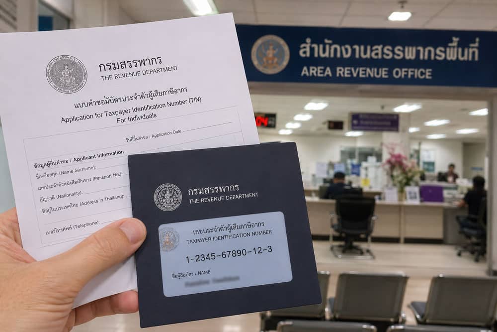 Numéro de contribuable thaïlandais (TIN) : comment l’obtenir en tant qu’étranger